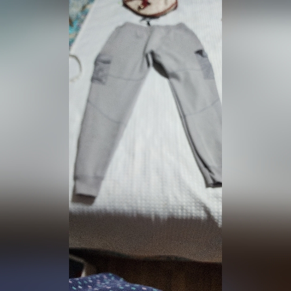 HOLISTER CALIFORNIA EUC SZ MEDIUM GRAY POCKET JOGGERS SWEATPANTS - Picture 10 of 11